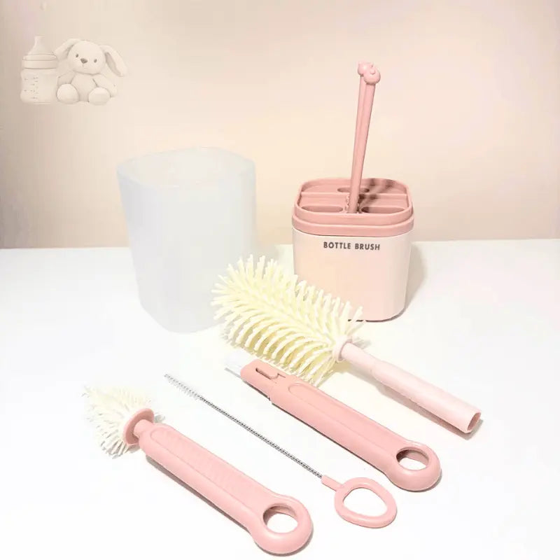 Beoria Clean Care - Pack de brosses pour nettoyer vos biberons